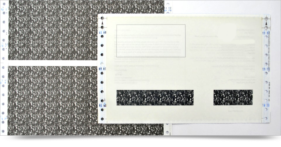 Pin/Password Mailers